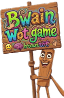Bwain Wot Game brainrot logo